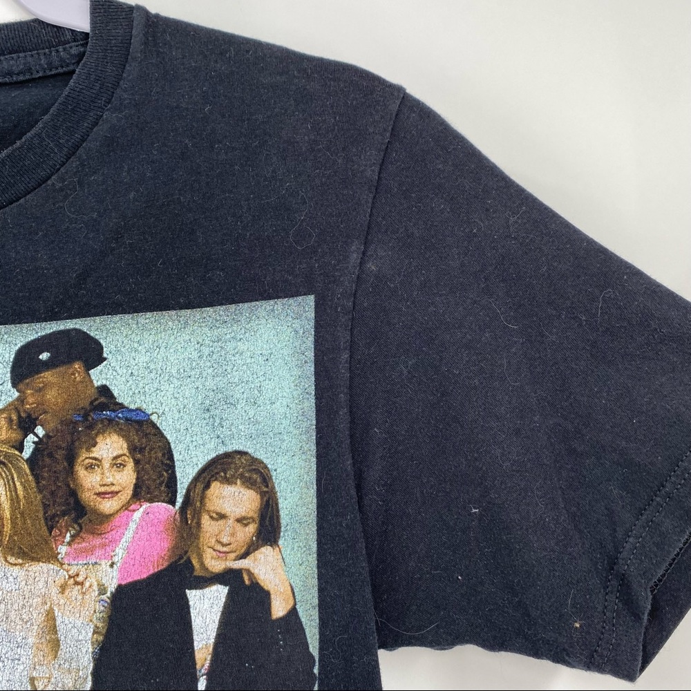 Urban Outfitters Clueless Movie Cast Cher T Shirt BLACK Women's Size Small - Picture 3 of 8